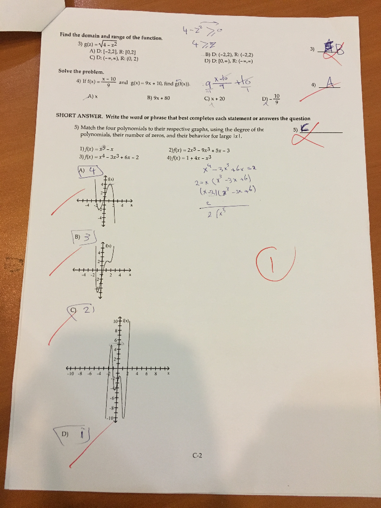 What Are The Domain And Range Of F X 2 3x