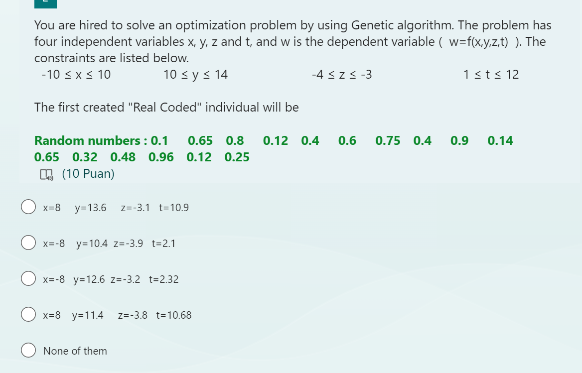 Solved You are hired to solve an optimization problem by | Chegg.com