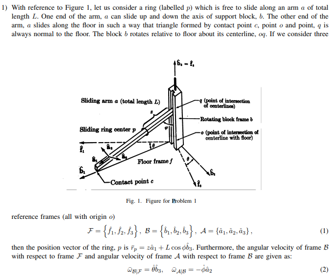 1 With Reference To Figure 1 Let Us Consider A R Chegg Com