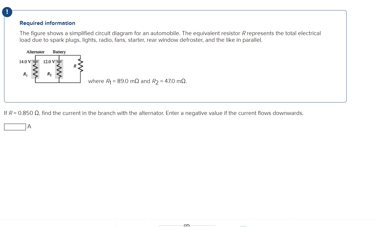 Solved Required information The figure shows a simplified | Chegg.com