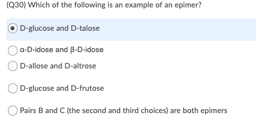 Solved (Q30) Which of the following is an example of an | Chegg.com