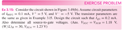 Solved Ex 3.15: Consider the circuit shown in Figure | Chegg.com