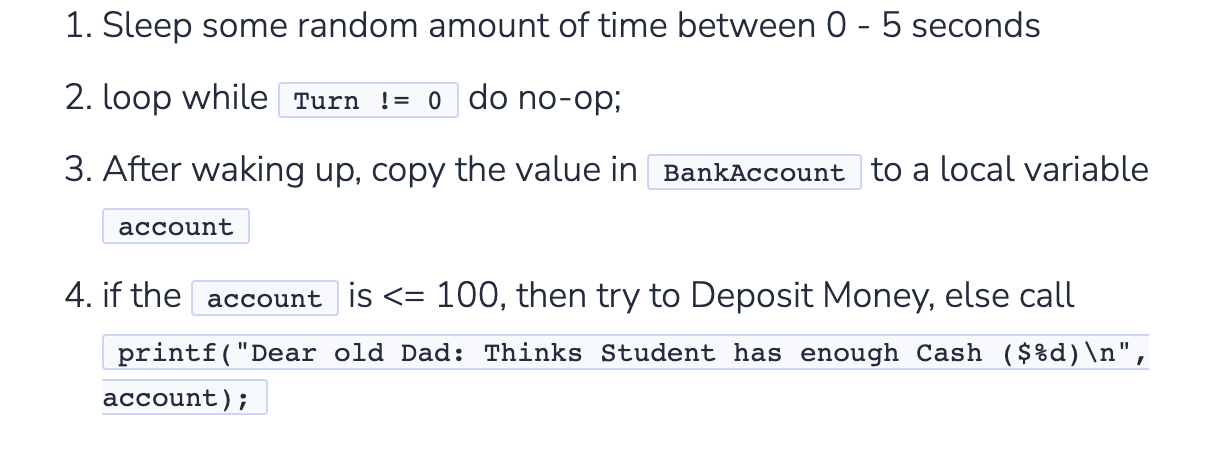 Solved You are to write a program that creates two shared | Chegg.com
