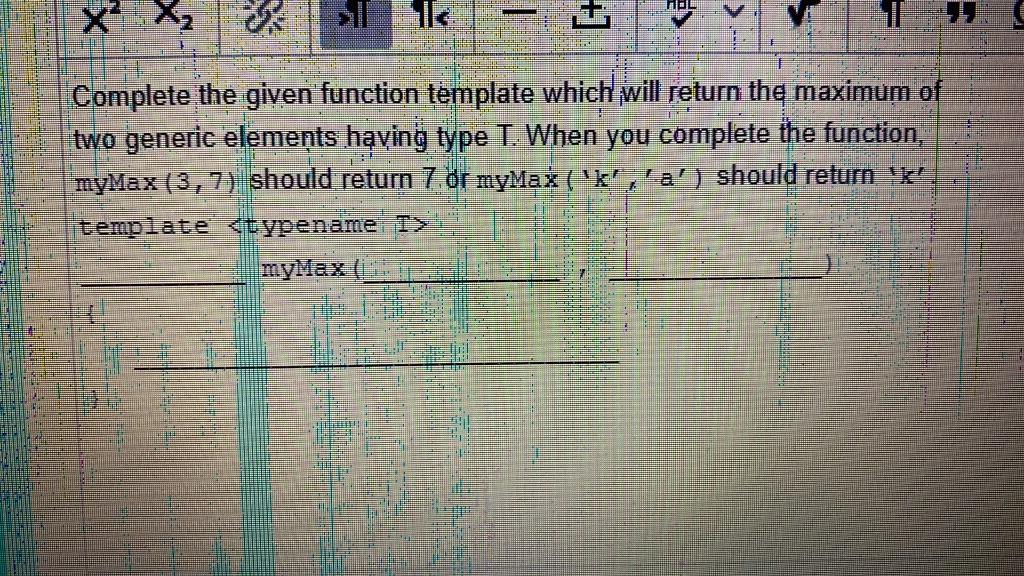 Solved X --- Complete the given function template which will | Chegg.com