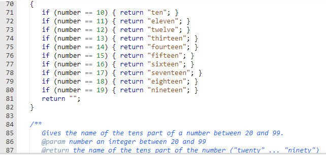 Solved Improve the intName method in IntegerName. java so | Chegg.com