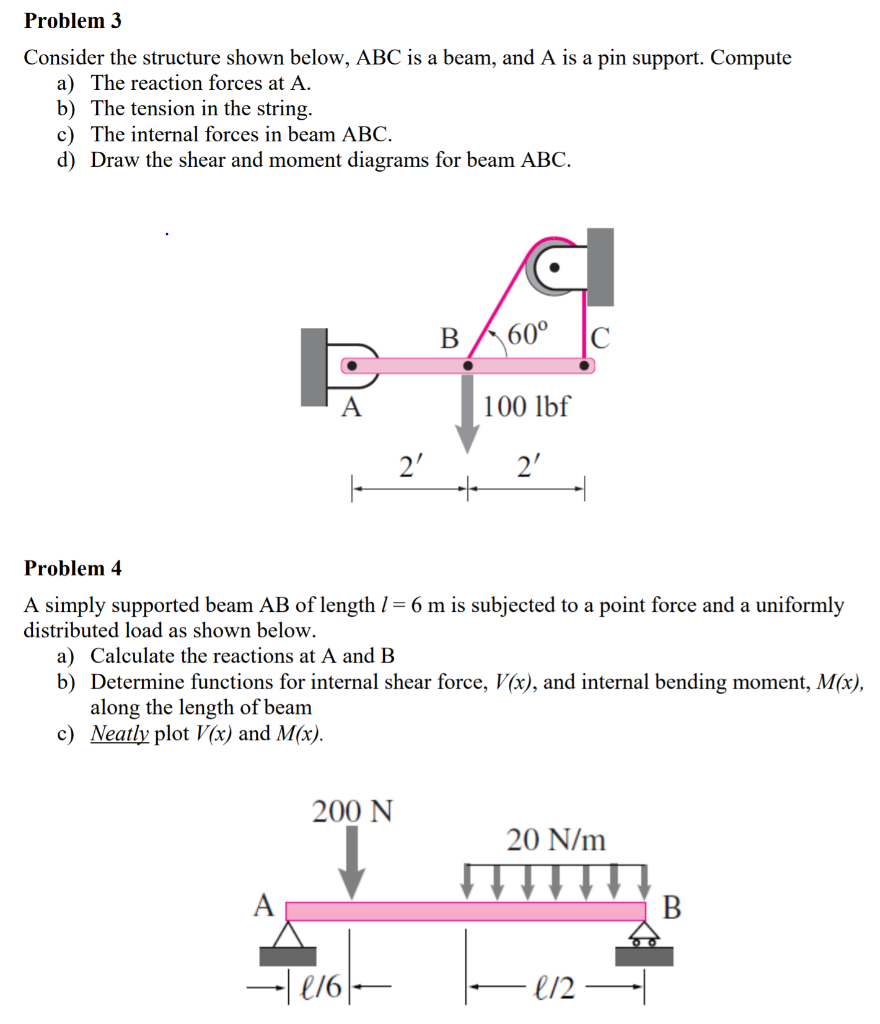 Solved Problem 3 Consider The Structure Shown Below, ABC Is | Chegg.com