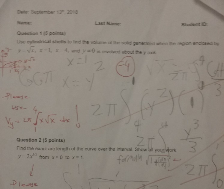 Solved please show and explain both these questions in very | Chegg.com