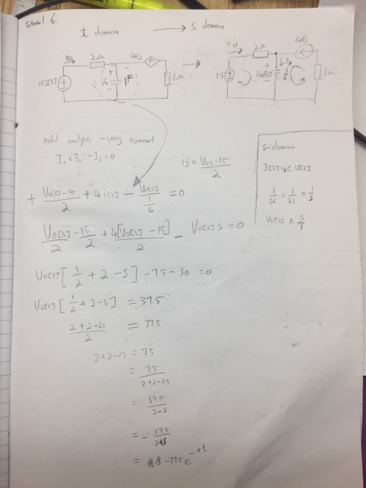 Solved EE2001 Circuit Analysis Tutorial 6 6.1 The capacitor | Chegg.com