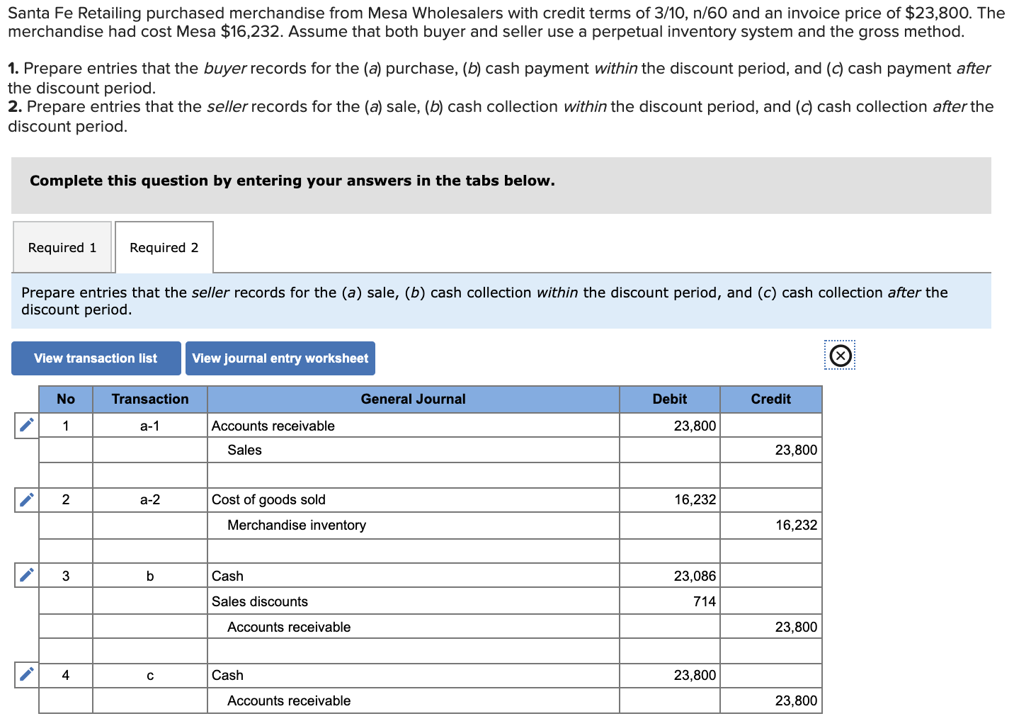 solved-santa-fe-retailing-purchased-merchandise-from-mesa-chegg