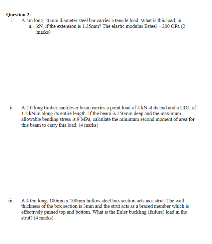 solved-question-2-i-a-5-m-long-20-mm-diameter-steel-bar-chegg