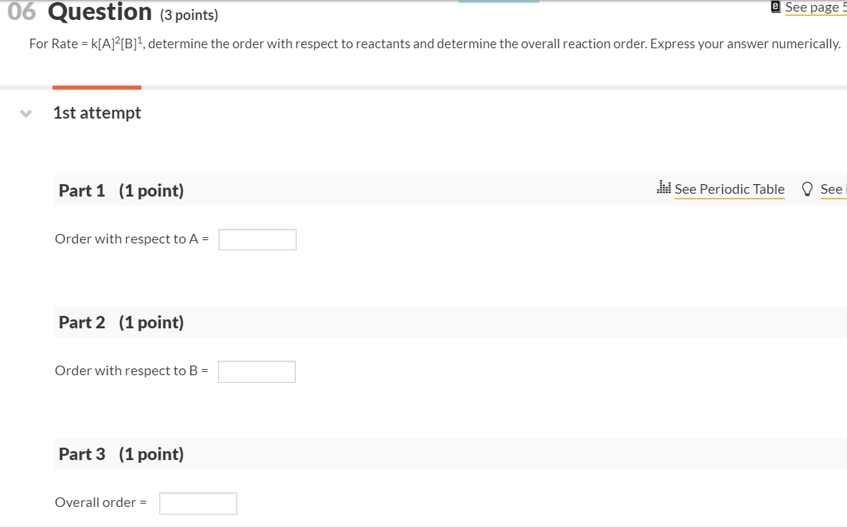 Solved e See page 06 Question (3 points) For Rate = | Chegg.com