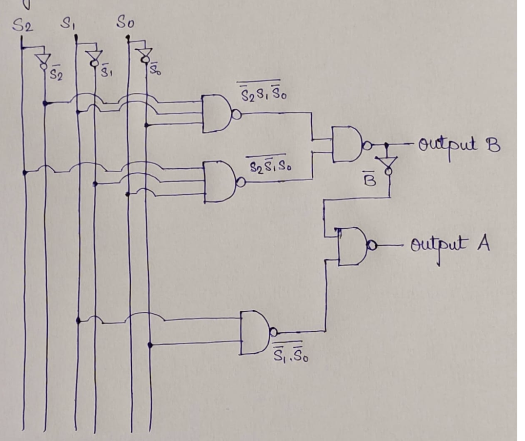 Solved Please show how this circuit would look in a | Chegg.com