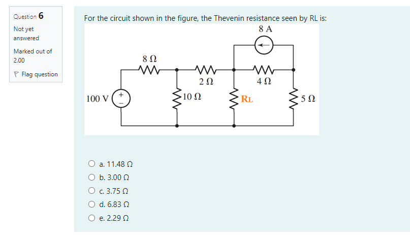 Solved For the circuit shown in the figure, the Thevenin | Chegg.com