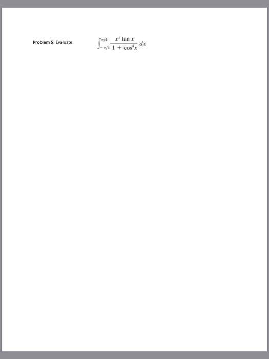 Solved Math 182 Section 7.5-Strategy for Integration | Chegg.com