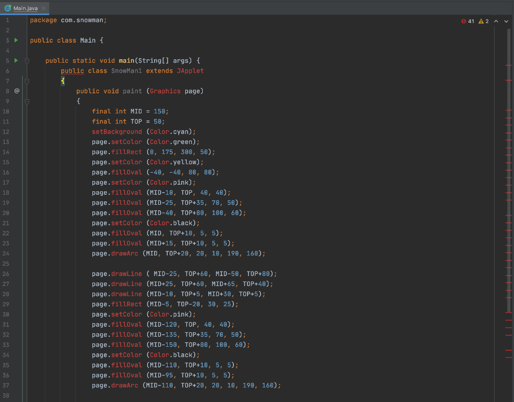 Solved Use the following graphics classes to create a | Chegg.com