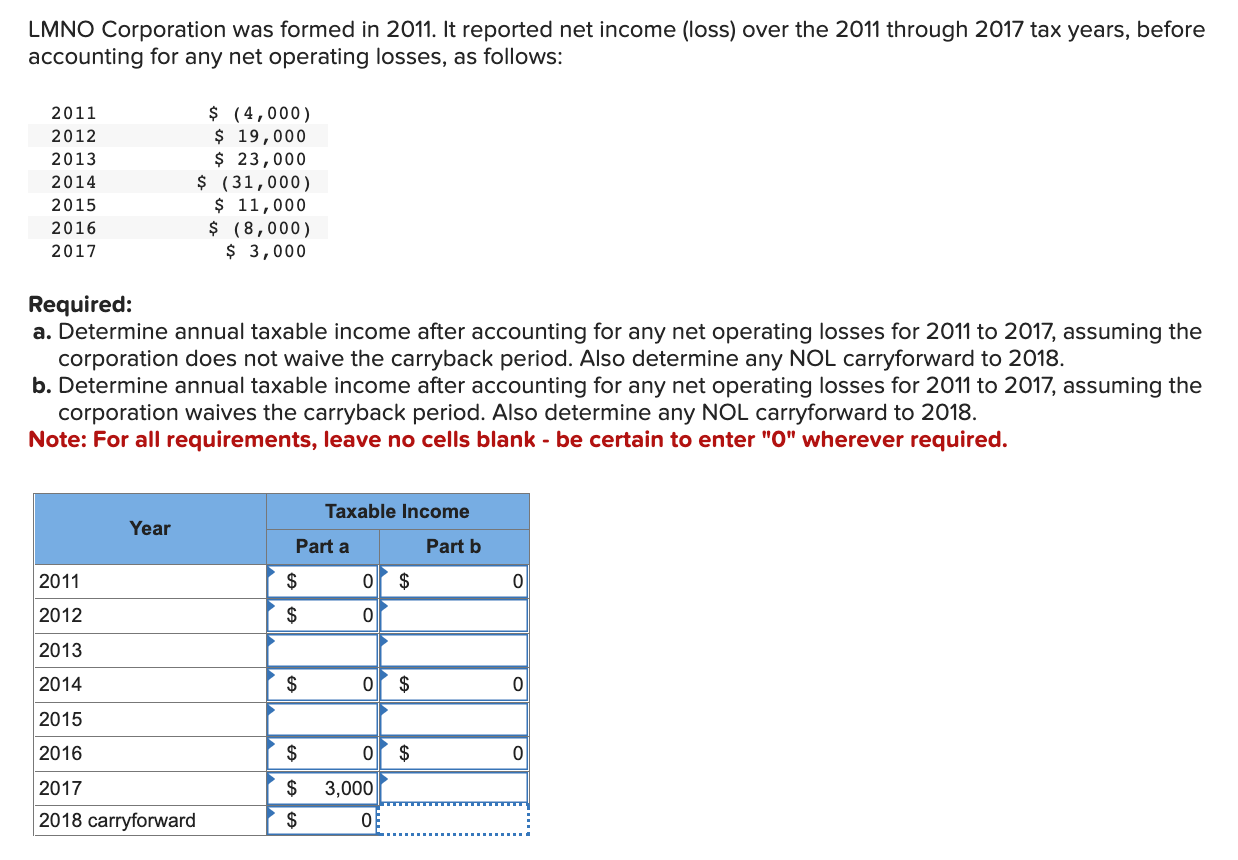 Solved Please Provide Answers For The Chart Below Without | Chegg.com