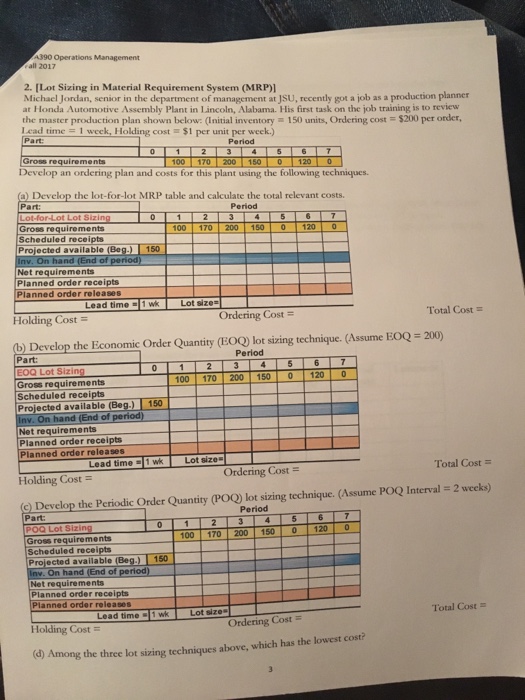 Operations Management Archive November 14, 2017