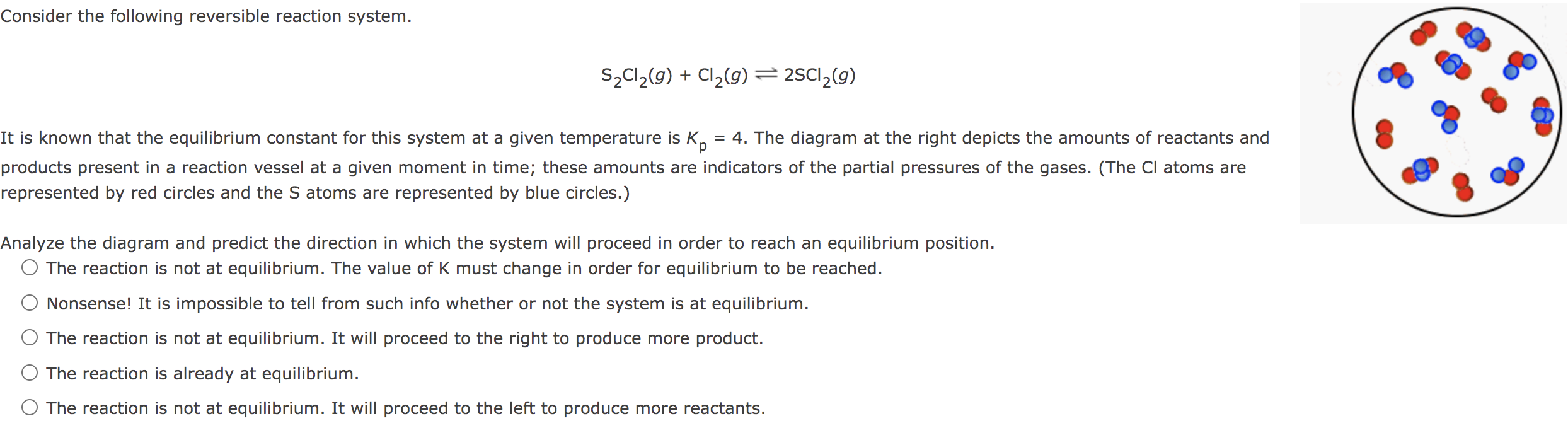 Solved Consider the following reversible reaction system. | Chegg.com