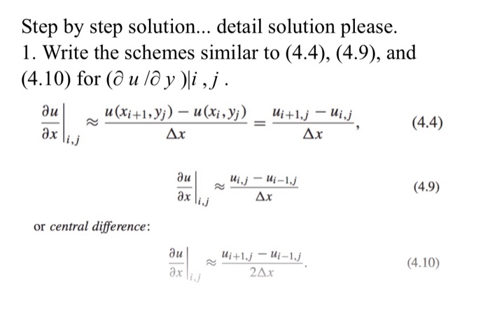 Solved Step by step solution... detail solution please. 1. | Chegg.com
