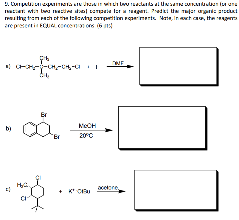 Solved Competition experiments are those in which two | Chegg.com