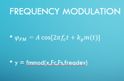 FREQUENCY MODULATION • PFM = A cos[21fct + k, m(t)] • | Chegg.com