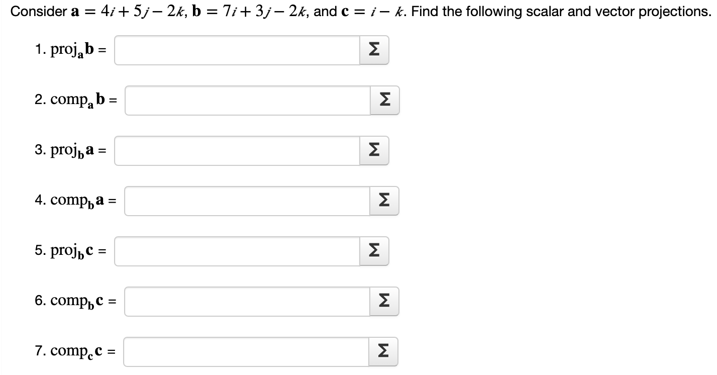 Solved A=4i+5j−2k,b=7i+3j−2k, And C=i−k | Chegg.com