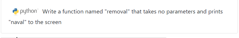 Solved python' Write a function named "replacement" that | Chegg.com