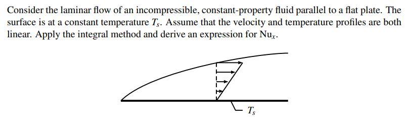 Solved Consider the laminar flow of an incompressible, | Chegg.com