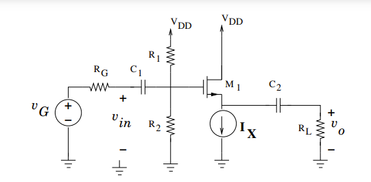 Solved Draw the AC small signal equivalent circuit at | Chegg.com