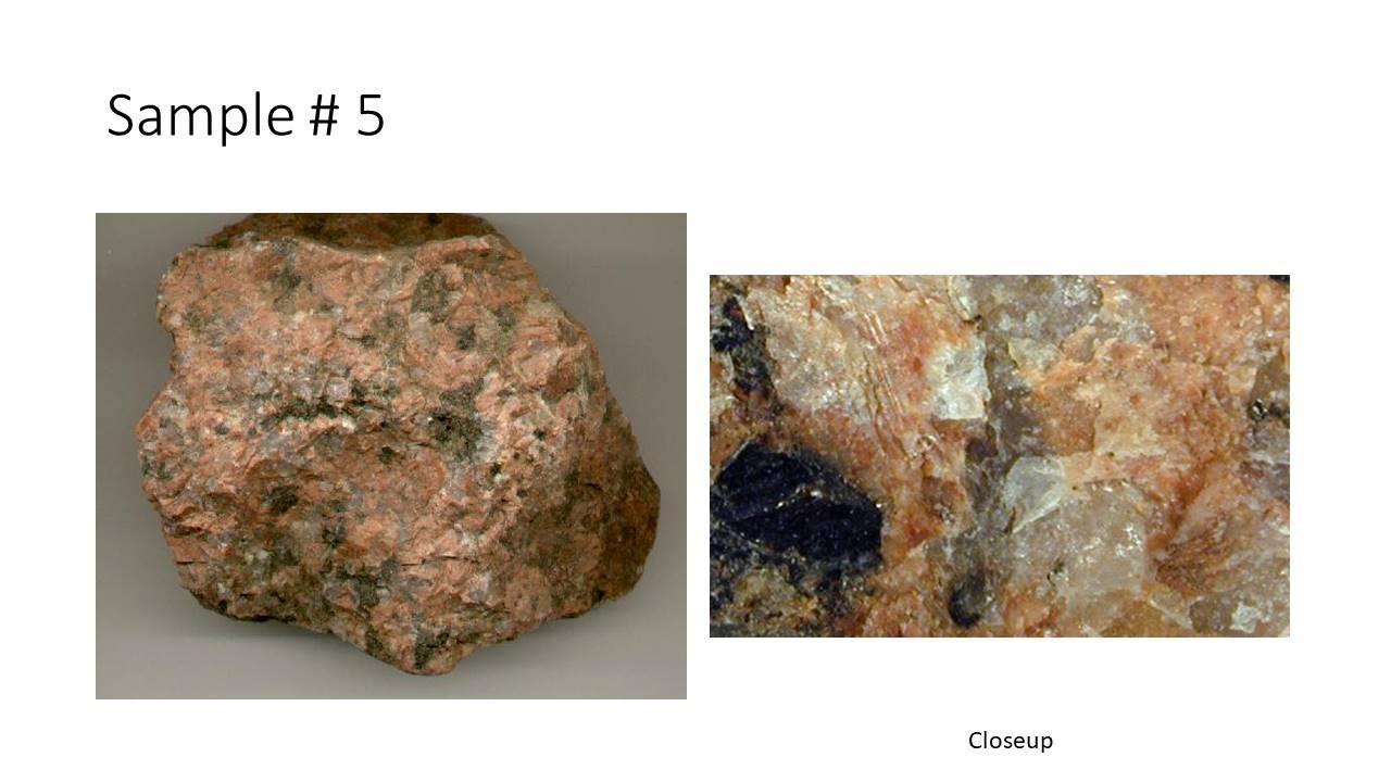 Solved Igneous Rocks Lab ROCK IDENTIFICATION LAB Igneous