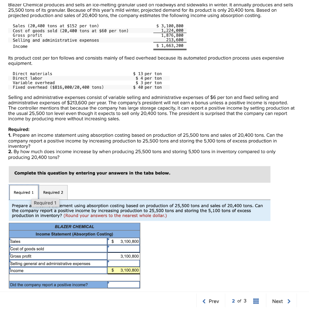 solved-blazer-chemical-produces-and-sells-an-ice-melting-chegg