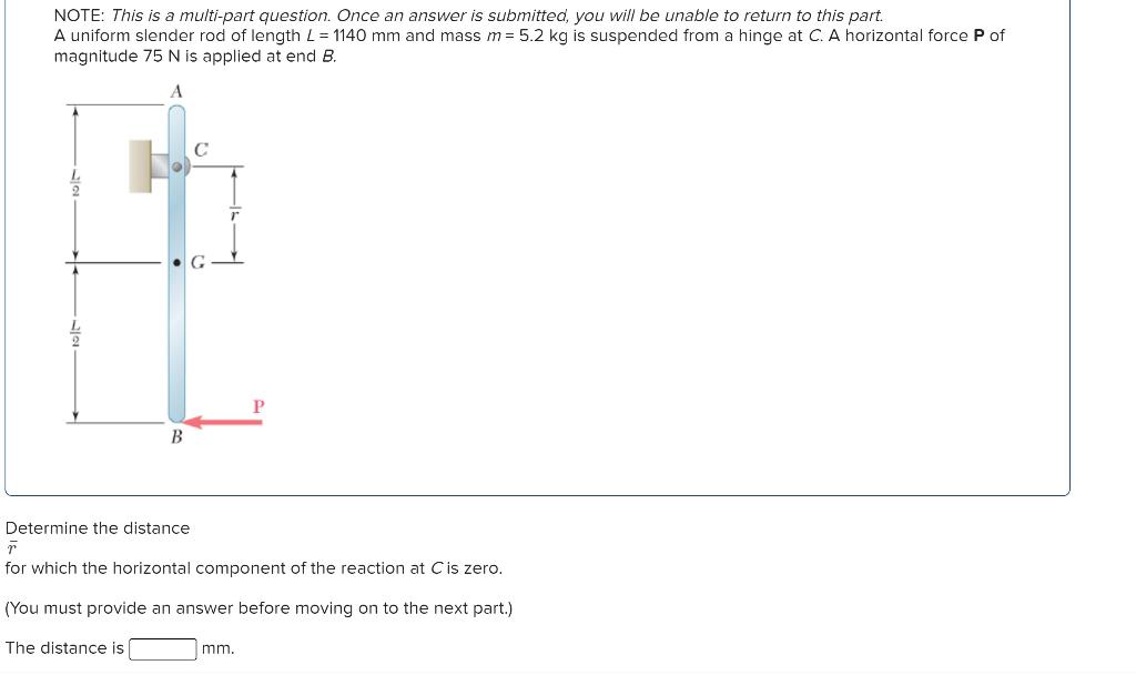 Solved NOTE: This is a multi-part question. Once an answer | Chegg.com