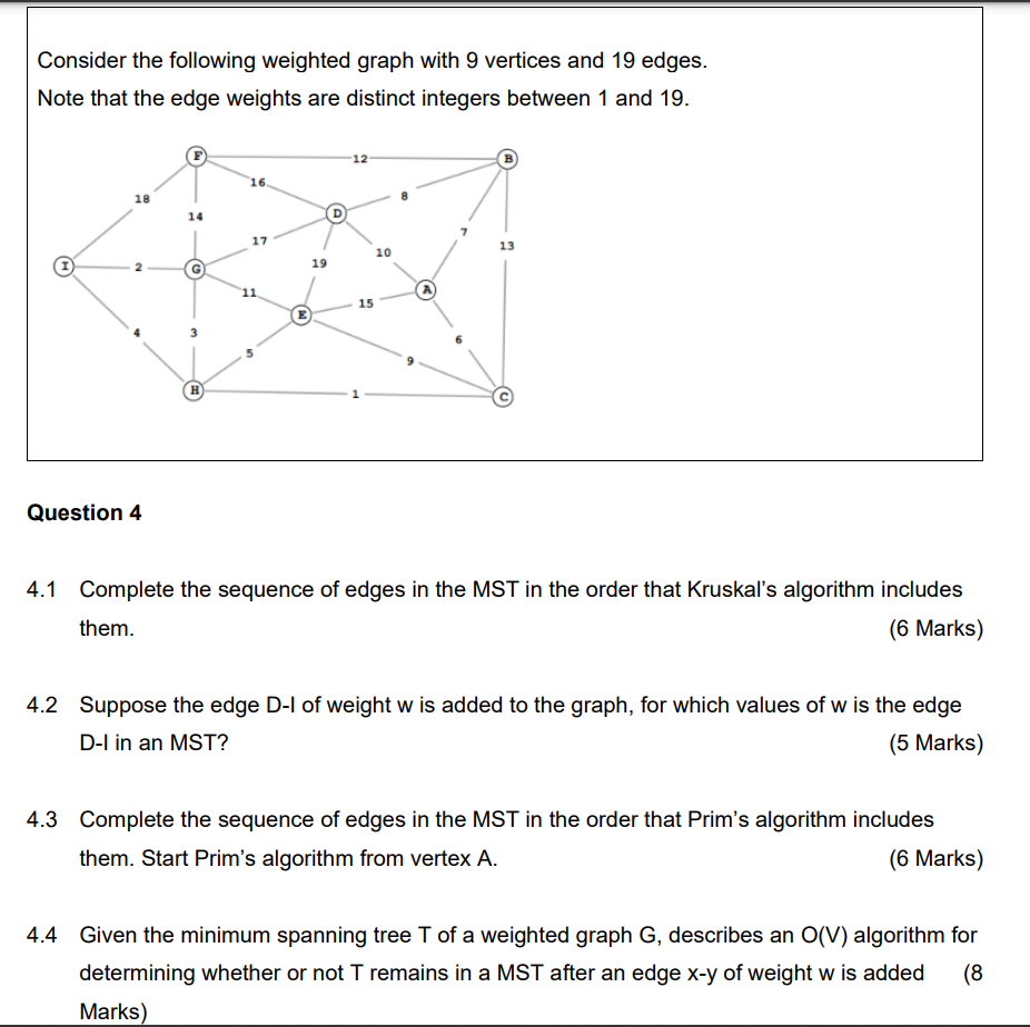 weighted graph assignment problem