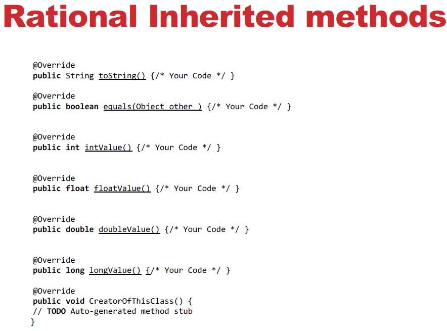 Solved [Rational] • A rational number has numerator and | Chegg.com