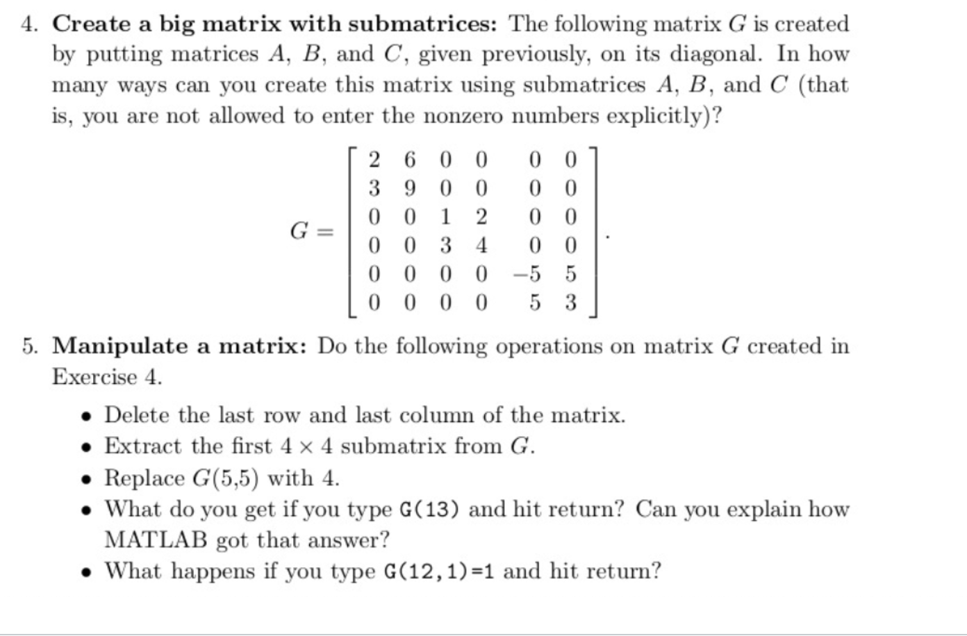 Solved USE MATLAB USE MATLAB USE MATLAB USE MATLAB Chegg