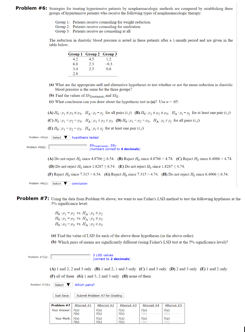Solved Problem #6: Strategies for treating hypertensive | Chegg.com