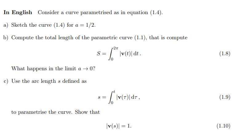 r : [0, 2\pi ] -> R2 , ﻿r(r) = (eat ﻿cos t, eat ﻿sin | Chegg.com