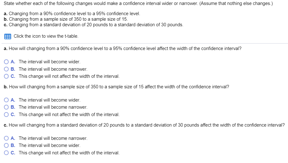 Solved State whether each of the following changes would | Chegg.com