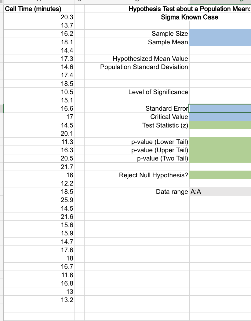 Solved \begin{tabular}{|r|r|} \hline Call Time (minutes) & | Chegg.com