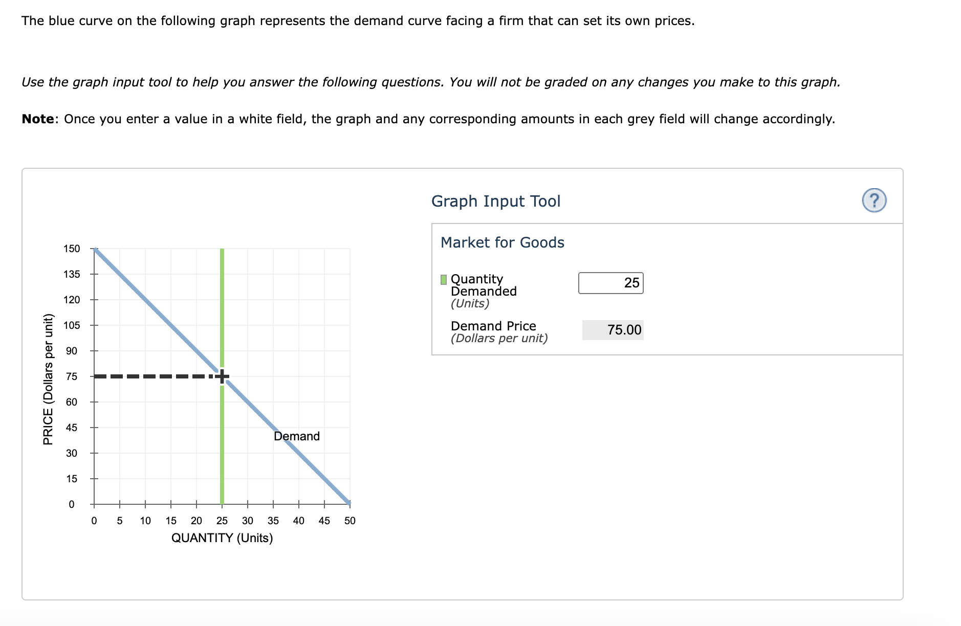 Calculate the total revenue if the firm produces 10 chegg