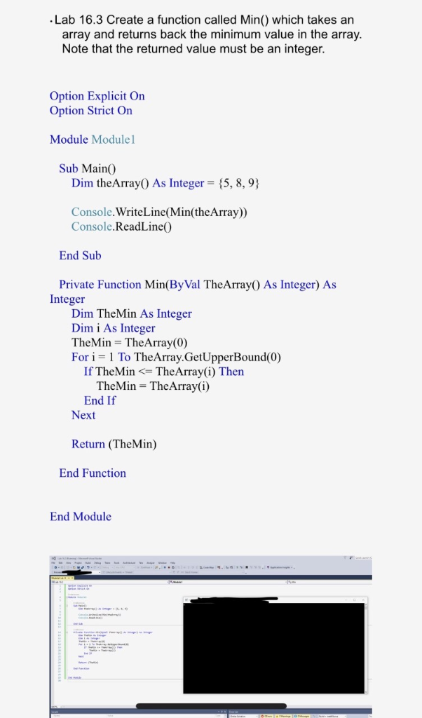 could you please help me with Visual Basic program? I | Chegg.com
