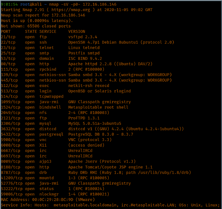 Solved Using The Nmap Scan Shown In The Following Image Chegg Com   PhpqUkeuN