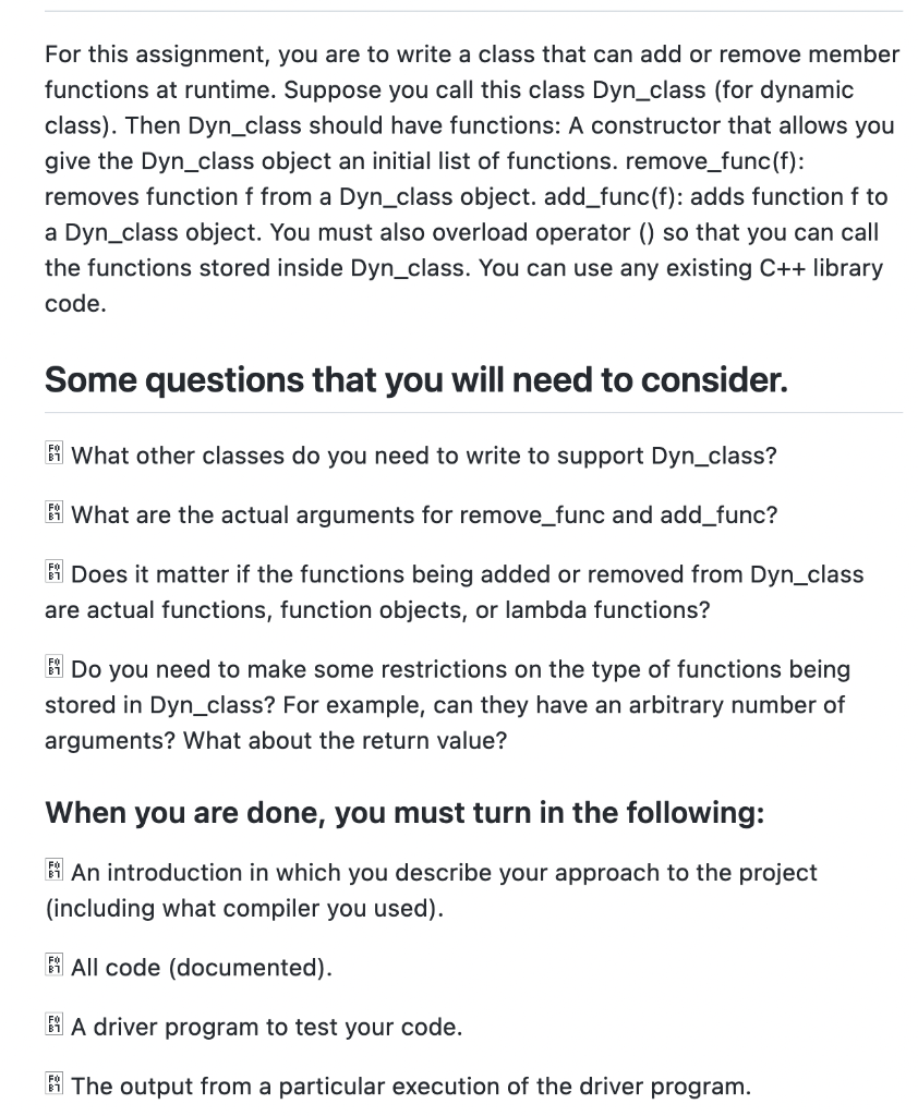 Solved For this assignment, you are to write a class that | Chegg.com