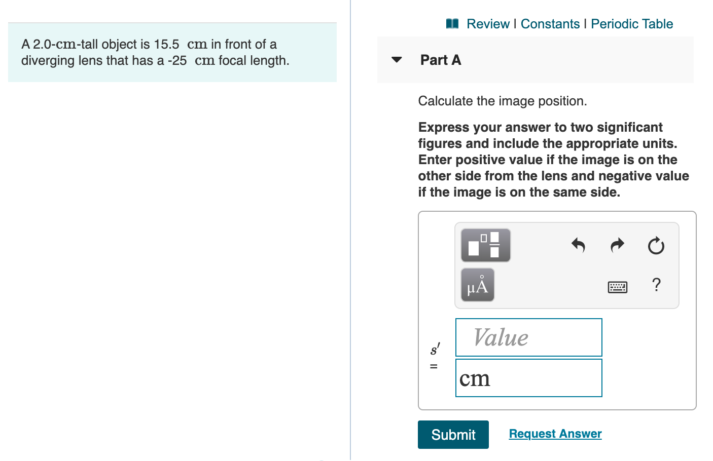 Height Image Math Solved Part B Calculate the image height. Express your | Chegg.com