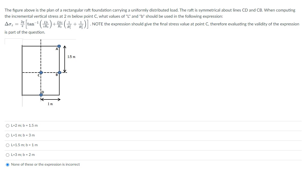 Solved The figure above is the plan of a rectangular raft | Chegg.com