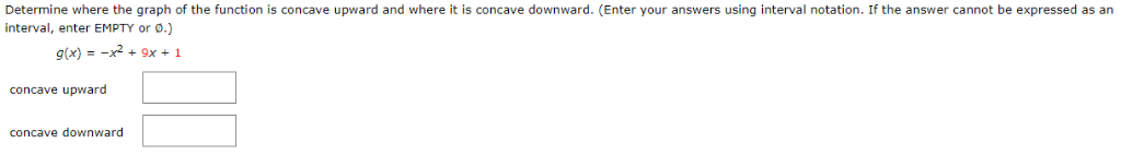 Solved Determine where the graph of the function is concave | Chegg.com