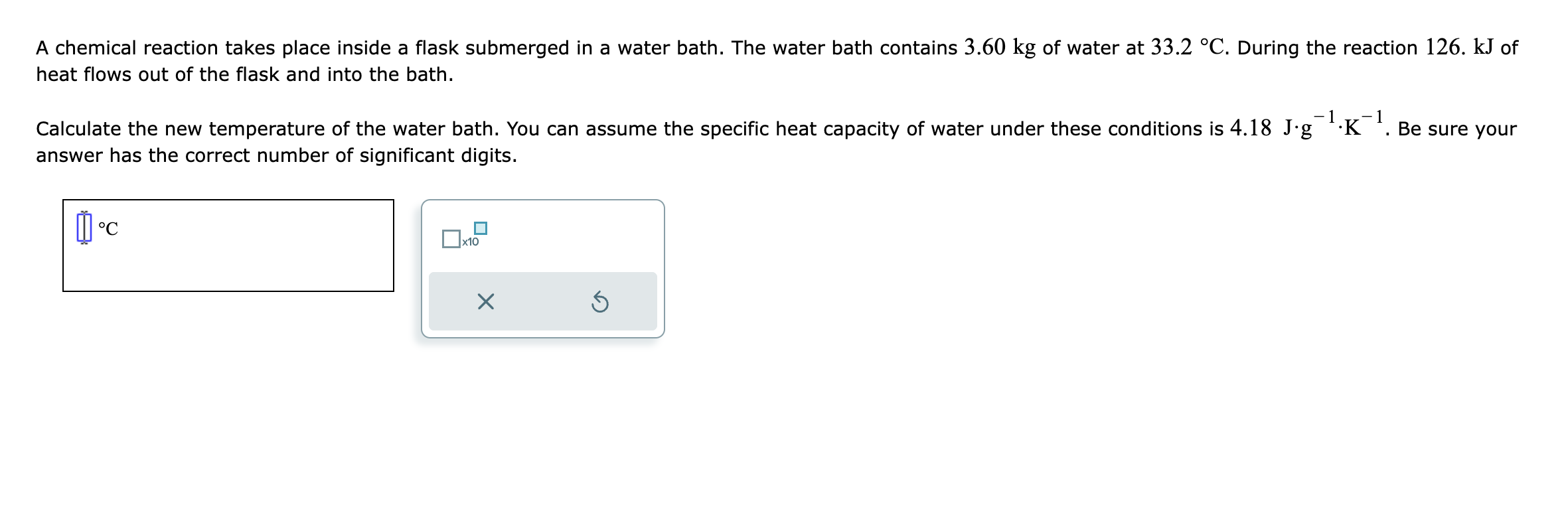 Solved A chemical reaction takes place inside a flask