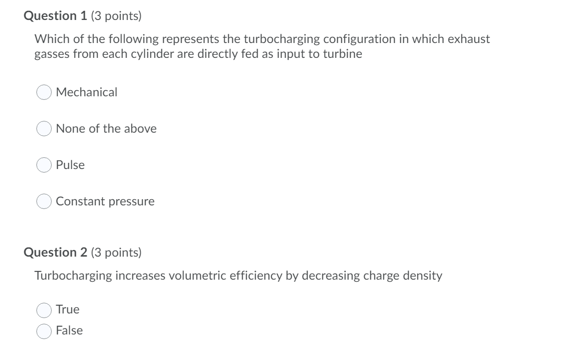 Solved Question 1 (3 points) Which of the following | Chegg.com