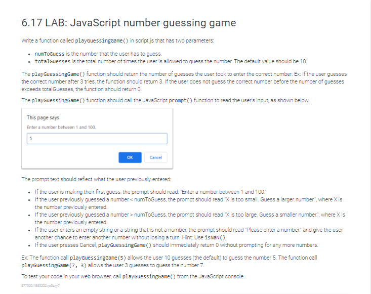 Javascript Number Guessing Game Project Jsbeginners - vrogue.co