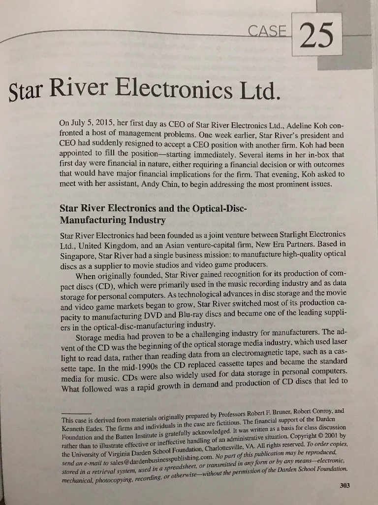 25 Star River Electronics Ltd On July 5, 2015, her